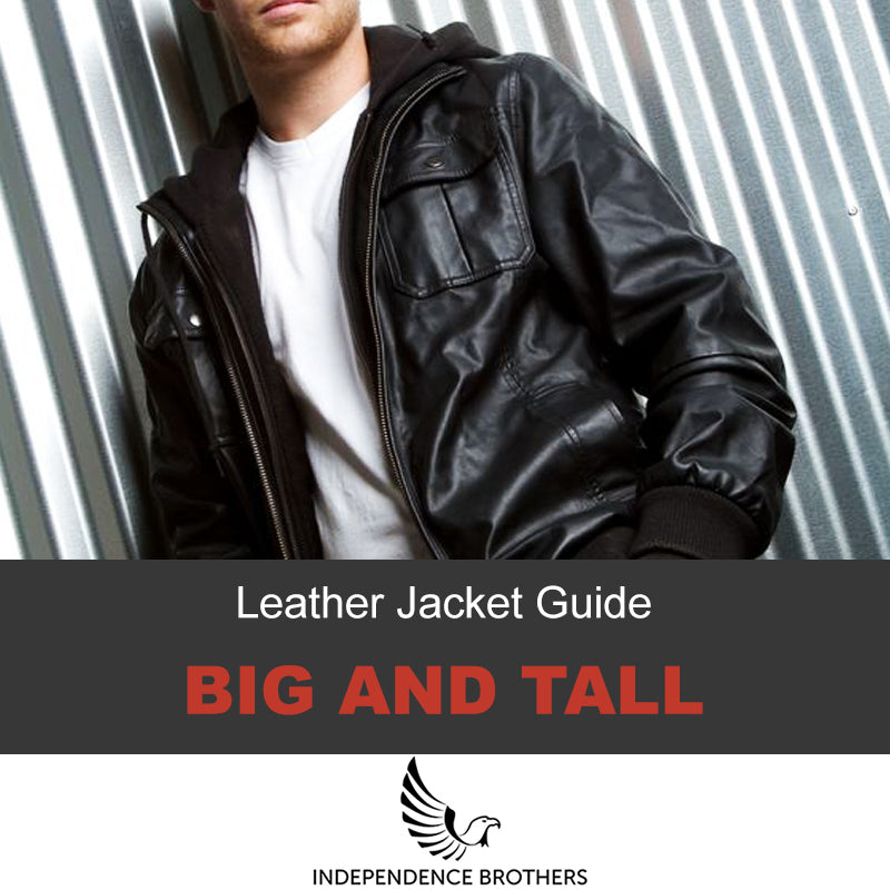 Big and tall lambskin leather jacket best sale