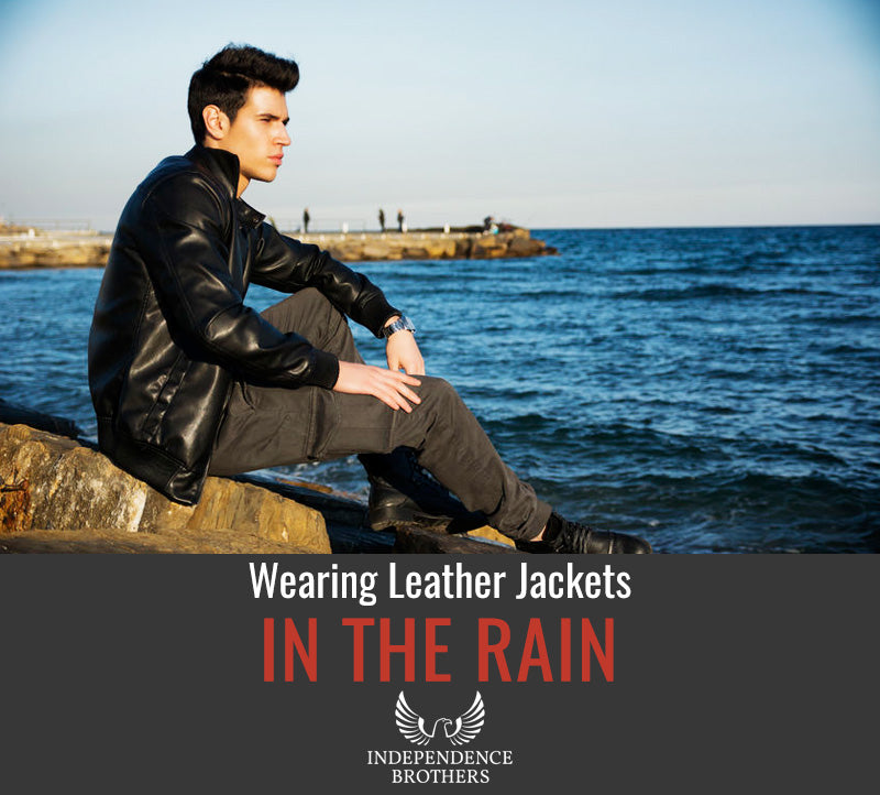 Wearing Leather Jackets In The Rain - Can You? Should You?