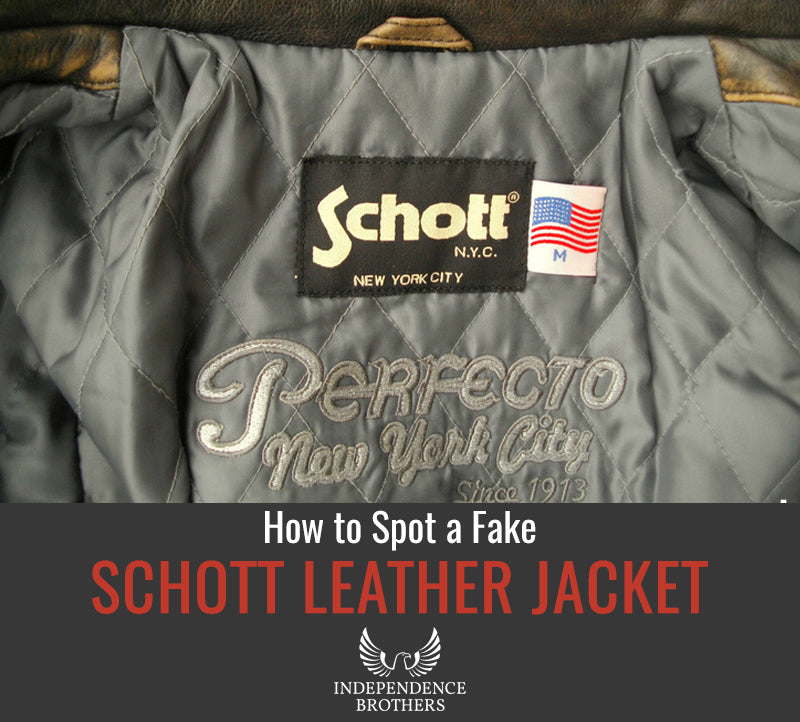 Fake Schott Leather Jacket