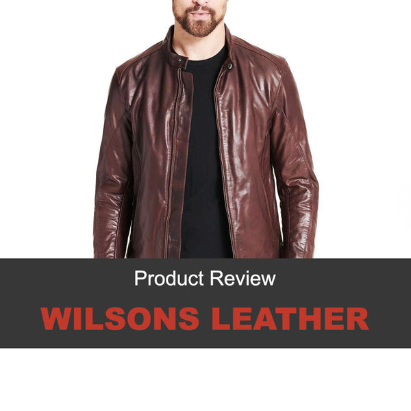 Wilsons Leather | Men's Toby Leather Jacket | Black | 2XL