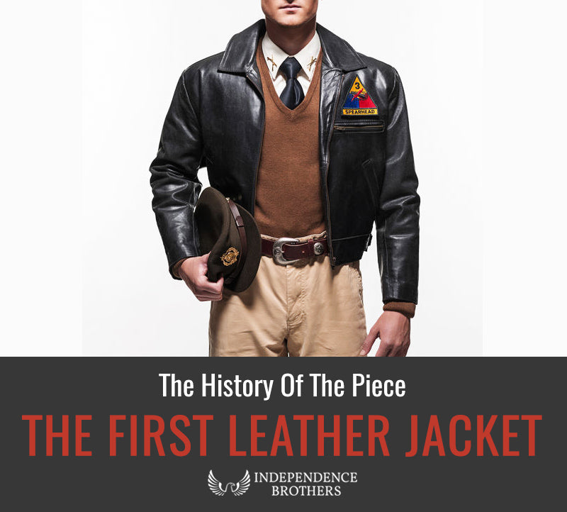The First Leather Jacket - The History Of The Most Iconic Piece of Clothing