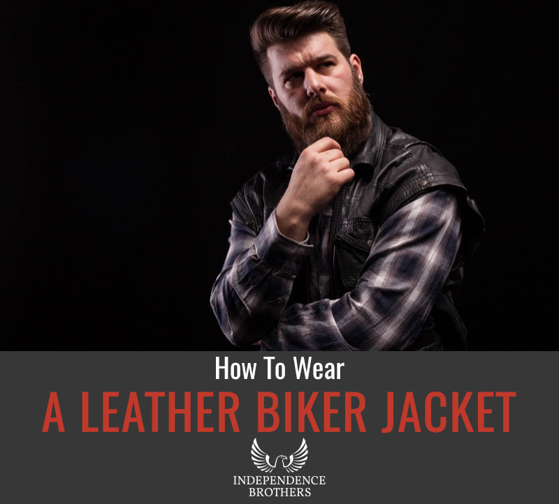 How To Wear A Leather Biker Vest