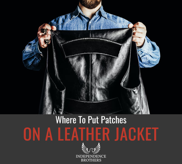 How to Put a Patch on a Jacket - Independence Brothers