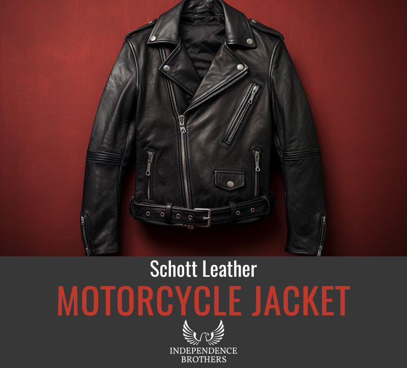 Schott Leather Motorcycle Jacket