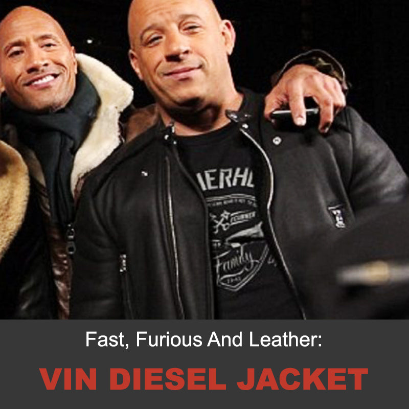 Fast, Furious and Leather: Vin Diesel Jacket
