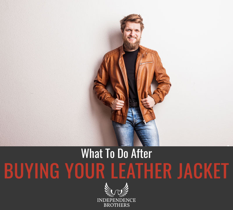 What You Should Do After Buying Your Leather Jacket