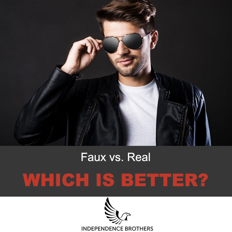 Faux Leather Jackets vs. Real Leather Jackets Independence Brothers