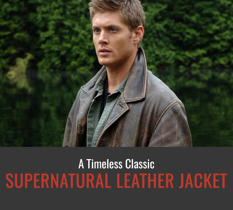 Supernatural Leather Jacket - Timeless Classic For Any Occasion