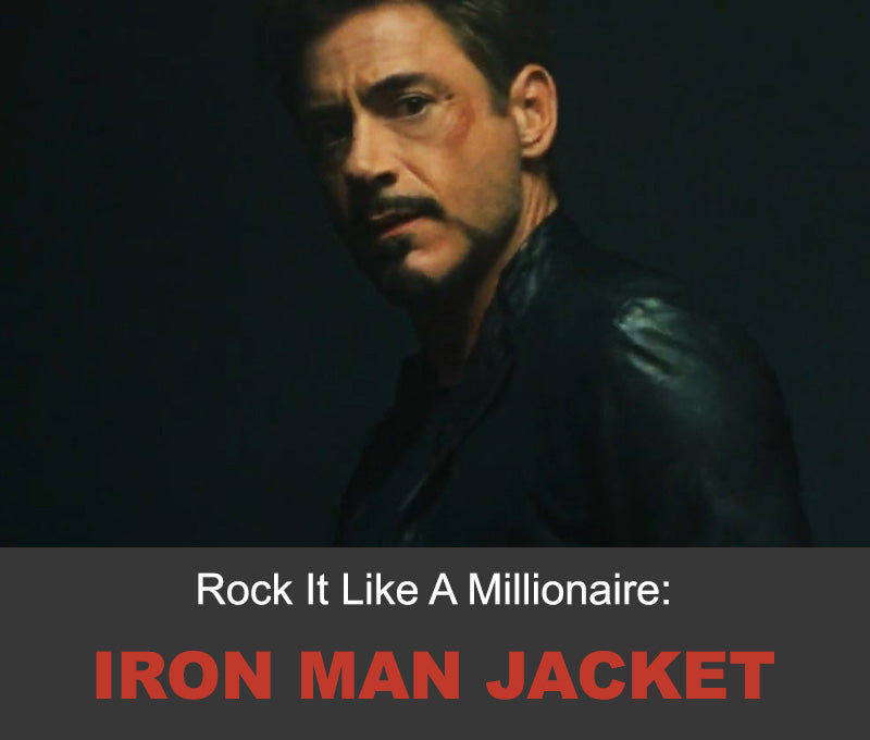 Rock it Like A Millionaire: Iron Man Inspired Jacket