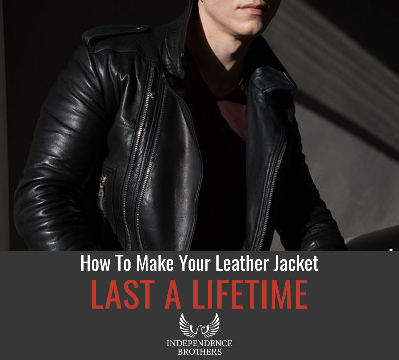 Wearing Leather Jackets In The Rain - Can You? Should You? - Independence  Brothers
