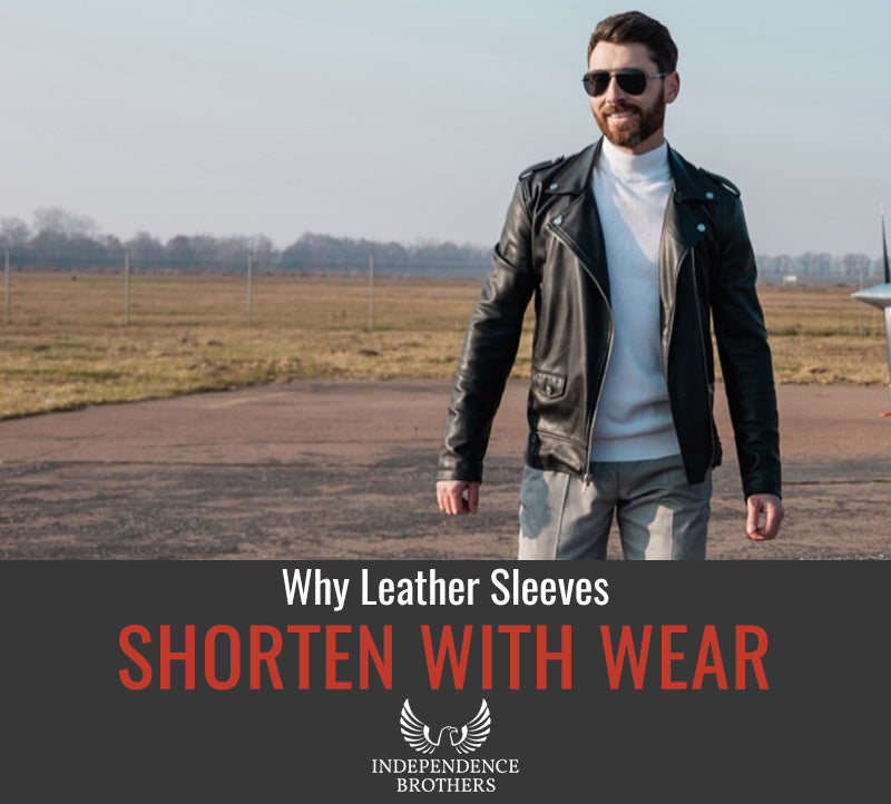 Why Leather Jacket Sleeves Shorten With Wear