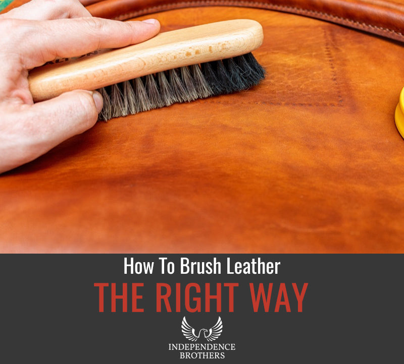 How To Brush Your Leather Jacket The Right Way