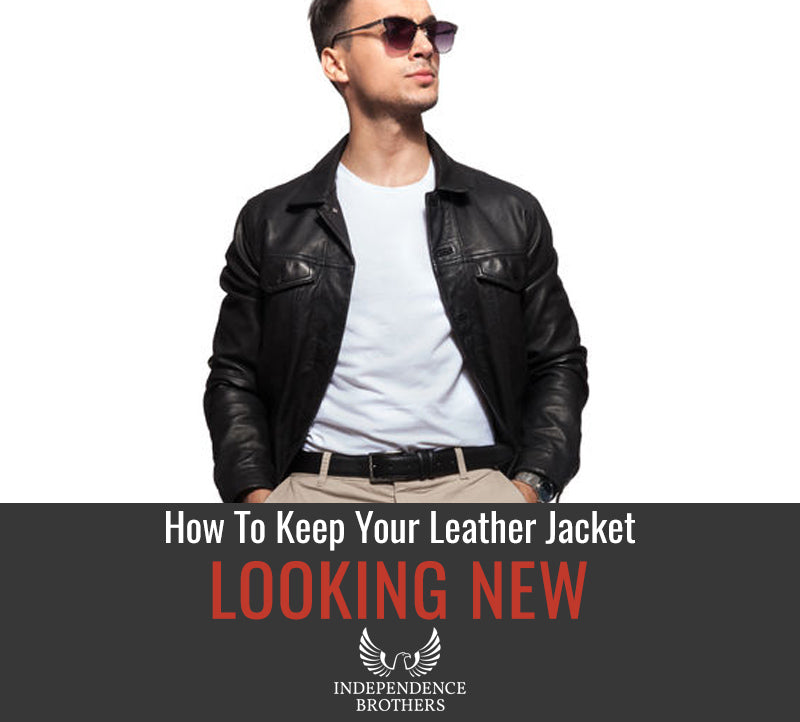 How To Keep Your Leather Jacket Looking New