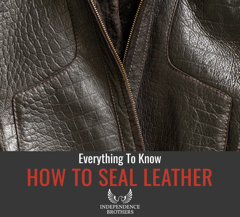 How to Seal Leather - Independence Brothers