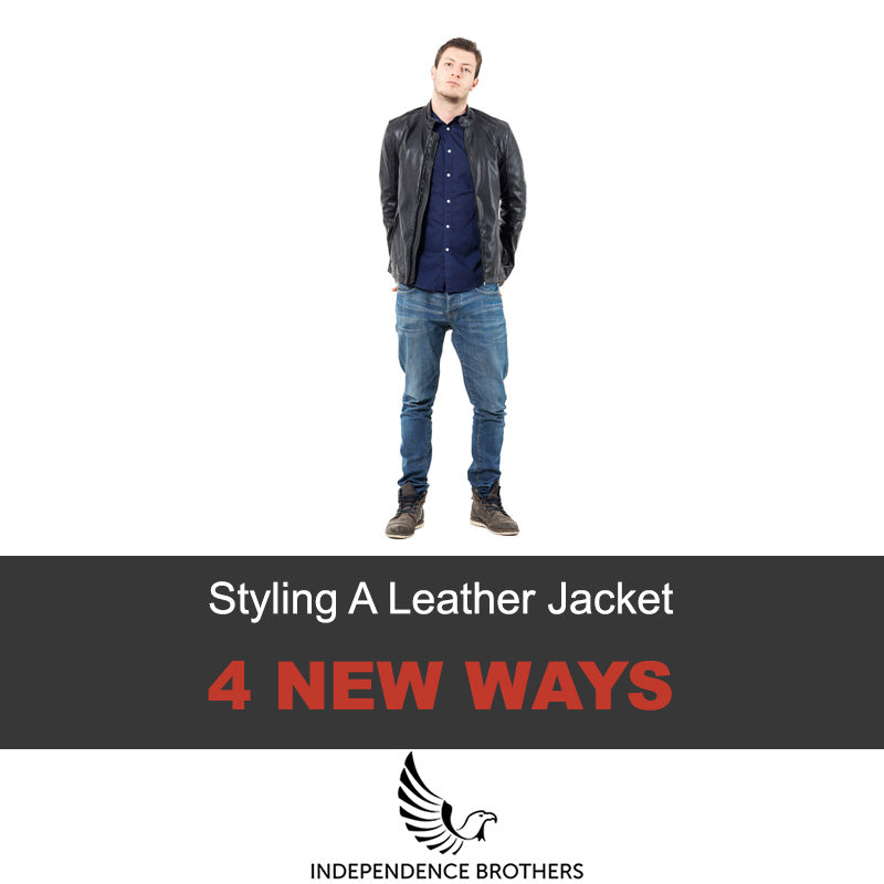 4 New Ways Of Styling A Leather Jacket