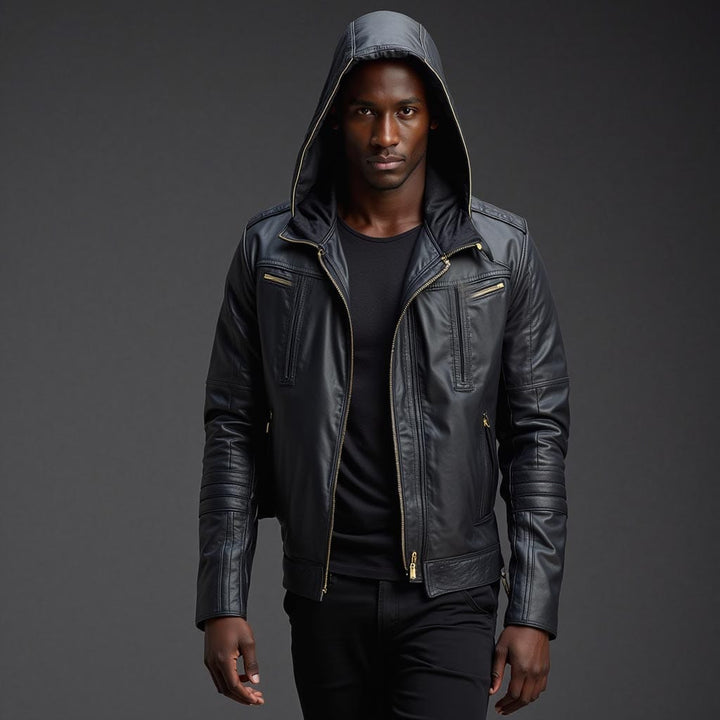 male model photo jacket